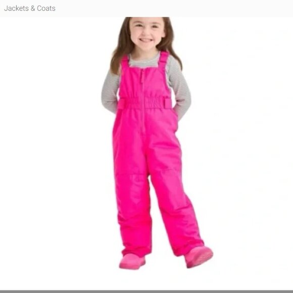 Cat & Jack Other - Winter Toddler Girls' Pink Snow Ski Bib Cat & Jack Warm one piece Overalls 5T